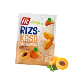   FIT Rizskása Sárgabarack nádcukorral és inulinnal GLUTÉNMENTES 60g