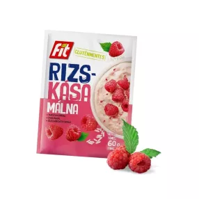   FIT Rizskása málnás nádcukorral és inulinnal GLUTÉNMENTES 60g