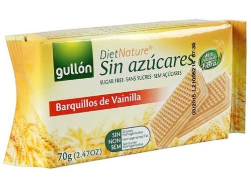 Gullon cukormentes nápolyi vaniliás 60g