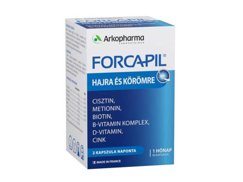 Forcapil haj- és körömerősítő kapszula 60 db