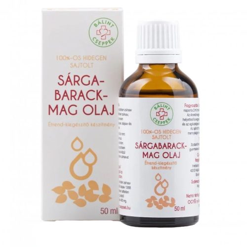 Bálint Sárgabarackmag olaj 50ml