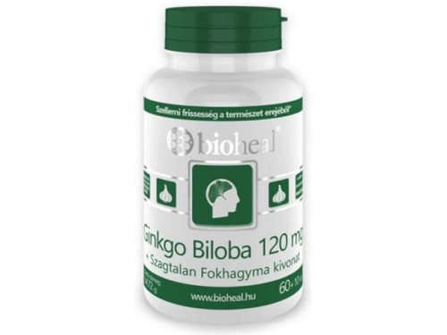 Bioheal Ginkgo Biloba szagtalan fokhagyma kivonattal  70db