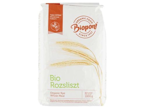 Biopont BIO Rozsliszt teljes kiőrlésű (RL 190) 1 kg