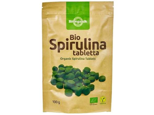 BiOrganik BIO spirulina alga tabletta 100g