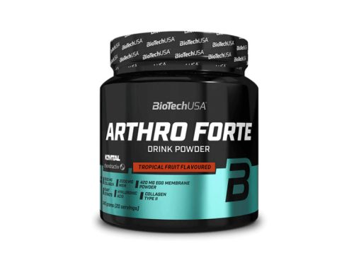 Biotech Arthro Forte italpor trópusi gyümölcs ízesítéssel 340g