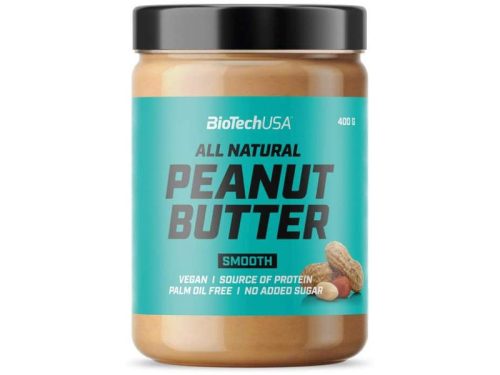 Biotech Peanut Butter Mogyoróvaj 400g Smooth