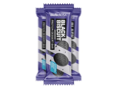 Biotech Protein Dessert Bar Black Biscuit 50g
