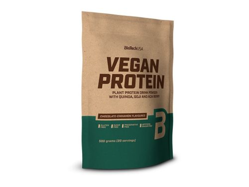 Biotech Vegan Protein 500g csokoládé-fahéj