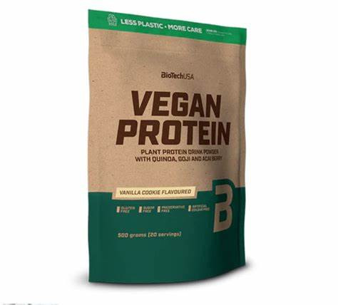 Biotech Vegan Protein 500g vaníliás sütemény