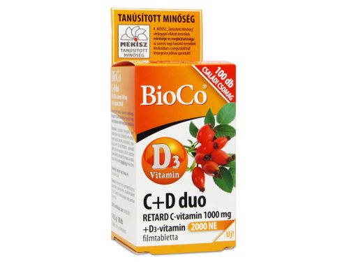 BioCo C + D Duo Retard C-vitamin 1000mg+D3 vitamin 2000NE 100db
