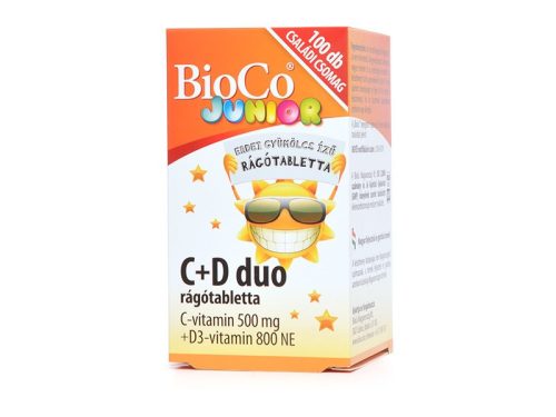 BioCo C + D Duo JUNIOR rágótabletta 100db