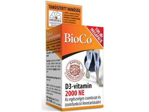 BioCo D3-vitamin 2000 NE 100db