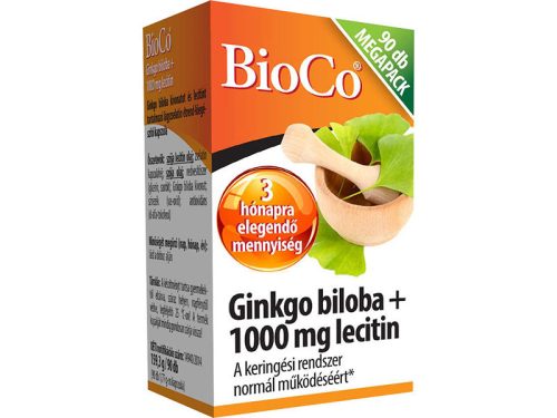 BioCo Gingko Biloba (60mg) + Lecitin (1000mg) MEGAP.90db