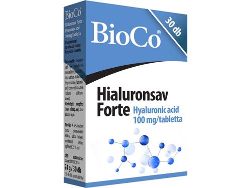 BioCo Hialuronsav Forte  Hyaluronic acid 100mg 30db