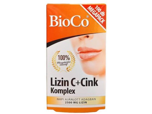 BioCo Lizin C+Cink Komplex MEGAPACK 100db