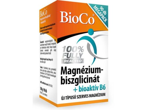 BioCo Magnézium-biszglicinát + bioaktív B6 MEGAPACK 90db