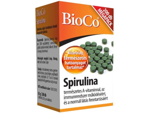 BioCo Spirulina MEGAPACK (300 mg/tbl) 200db