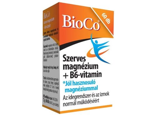 BioCo Szerves Mg+B6 (100mg, B6 2mg/tbl) 60db