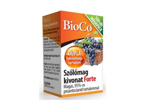 BioCo Szőlőmag Forte Megapack (200 mg) 100db