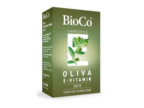 BioCo OLIVA E-vitamin 200 IU lágyzselatin kapszula 60 db