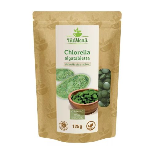 BioMenü BIO CHLORELLA ALGA tabletta 125 g