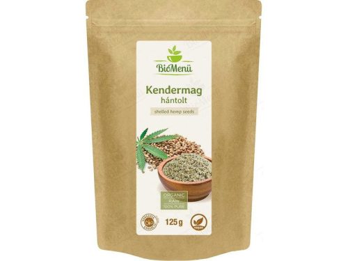 BioMenü BIO Kendermag fehérje por 125 g