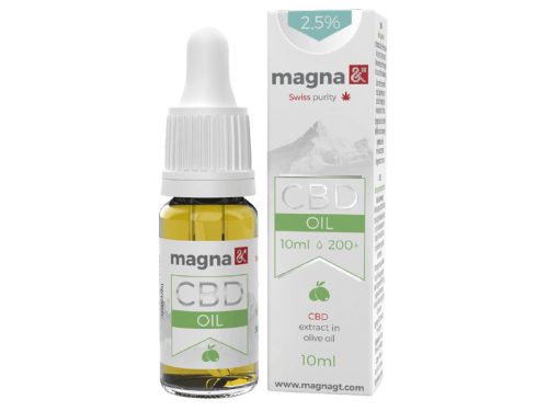 Magna G&T 2,5 % CBD (olívaolajban) 10ml