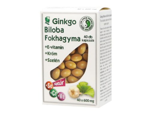 Dr. Chen Ginkgo Biloda Fokhagyma 40db 600mg