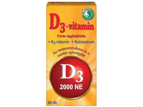 Dr. Chen D3-vitamin Forte rágótabletta 60 db