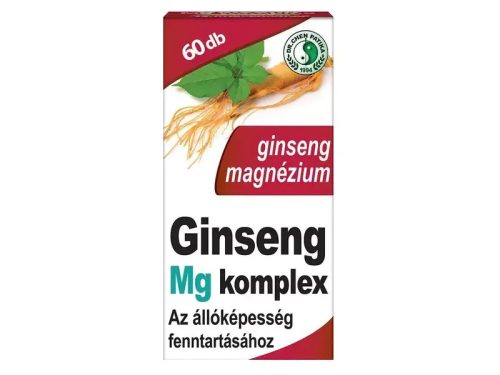 Dr. Chen Ginseng Magnézium Komplex kapszula 60 db