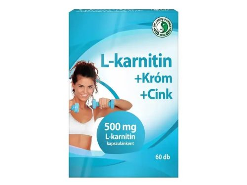 Dr. Chen L-karnitin 500mg+Króm+Cink kapszula 60 db