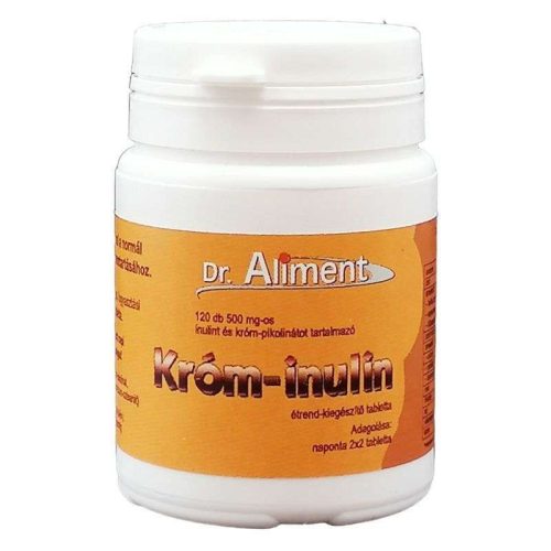 Dr. Aliment Króm-Inulin tabletta 120db 500mg