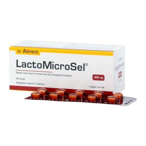 Dr.Aliment lactomicrosel tabletta 40db