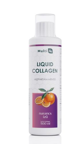 Multi 4U Liquid Collagén NARANCS 500 ml