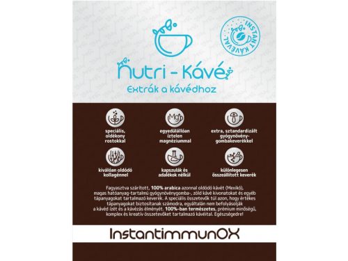 InstantimmunOX NUTRI-KÁVÉ INSTANT KÁVÉVAL 180G