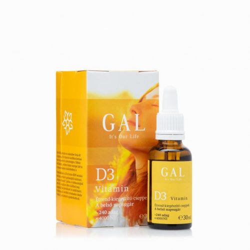 GAL D3-Vitamin cseppek 4000NE 30ml