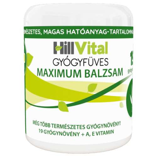 Hillvital Gyógyfüves Mesterbalzsam Maximum 250 ml