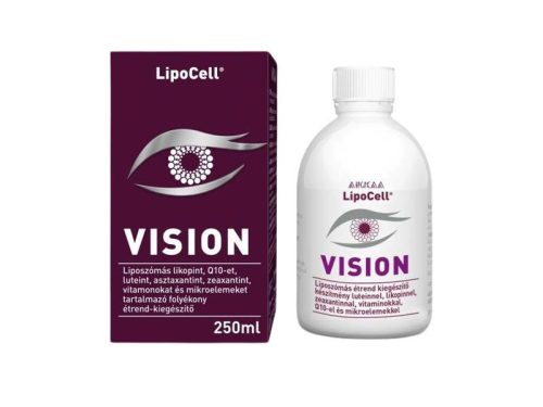 LipoCell Vision liposzómás étrend-kiegészítő 250ml 50 adag