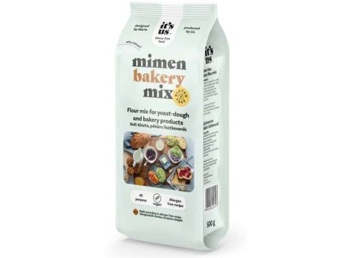 it's us MIMEN bakery (kelt tészta, pékáru) gluténmentes lisztkeverék 500g