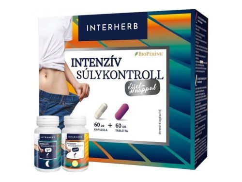 Interherb Intenzív SÚLYKONTROLL 2x60 db kapszula+tabletta