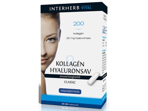 Interherb Kollagén & Hyaluronsav Szépségformula Classic kapszula 30db