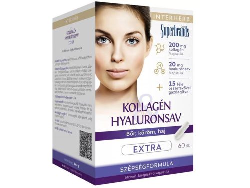 Interherb Kollagén & Hyaluronsav Szépségformula EXTRA kapszula 30 db