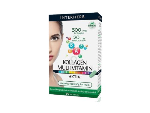 Interherb Kollagén & Multivitamin tabletta 30 db