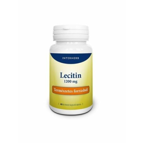 Interherb Lecitin 1200 mg lágyzselatin kapszula 48 db