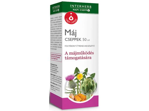 Interherb Napi Csepp Máj cseppek 50 ml