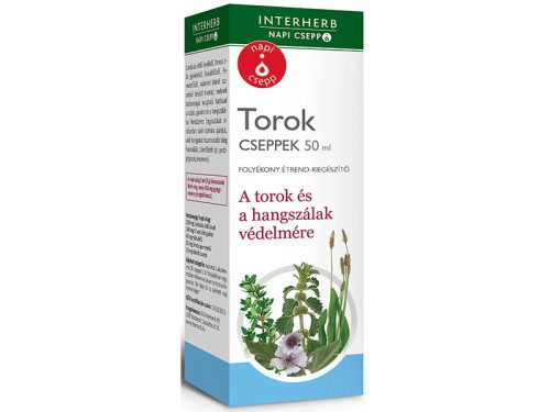 Interherb Napi Csepp Torok cseppek 50 ml