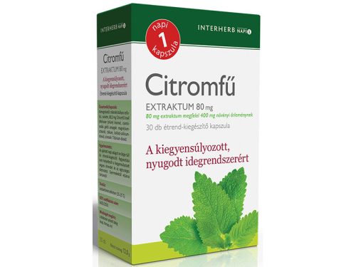 Interherb NAPI1 Citromfű Extraktum 30 db