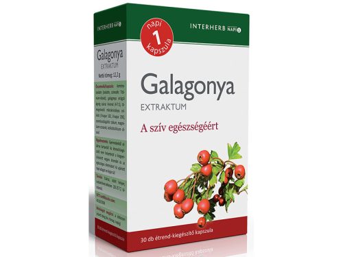 Interherb NAPI1 Galagonya Extraktum 30 db