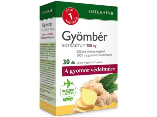 Interherb NAPI1 Gyömbér Extraktum 30 db