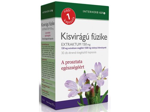 Interherb NAPI1 Kisvirágú füzike Extraktum 30 db